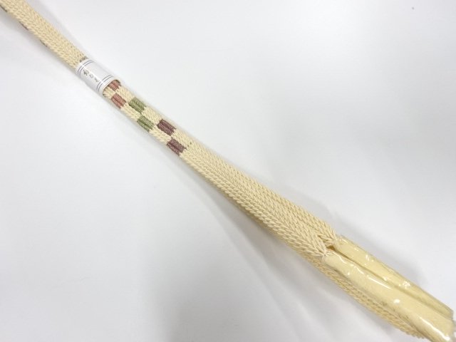 大特価品　未使用品　正絹　夏手組帯締め
